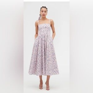 Hill House Margot Pink Spaghetti Strap Maxi Dress